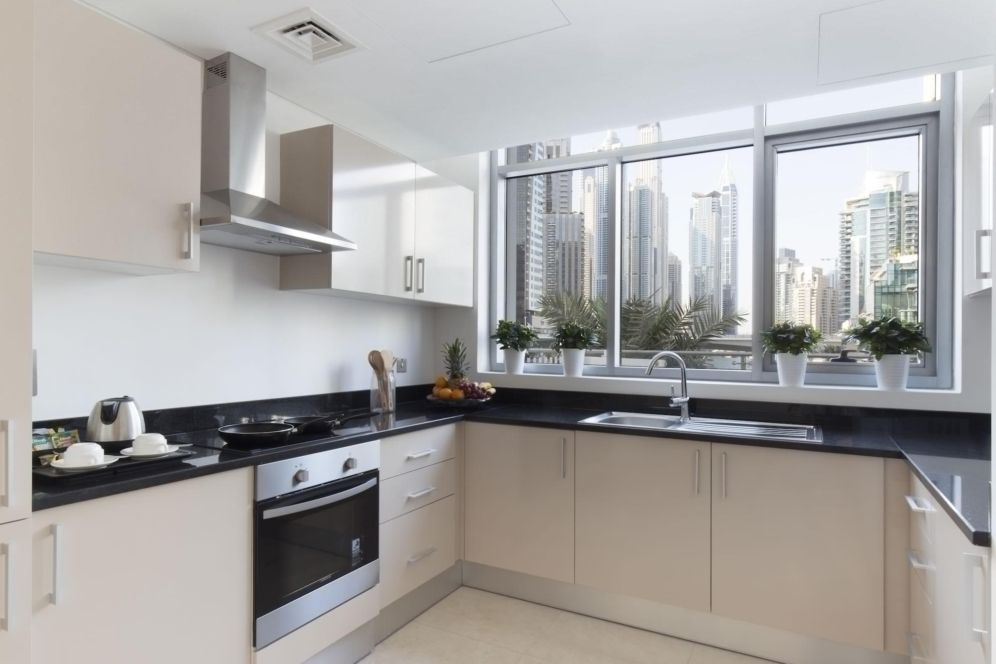 La Verda Suites And Villas Dubai Marina Exterior foto A modern kitchen